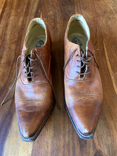 Chaussures santiags vintage - chaussures,