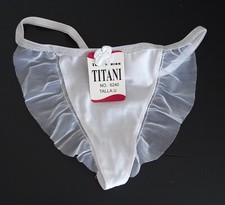 String ficelle blanc taille - blanc,