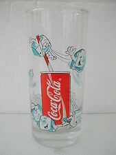COCA COLA® VERRE LA CANETTE ET LES GLACONS 1994 HAUTEUR 15 CM N° 955