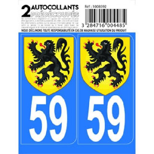 Autocollant departement - , 59