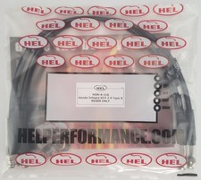 Hel Honda Integra Dc5 Civic Ep3 Type R Arrière S/S Tuyaux De Frein Tressés