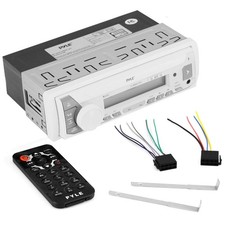 1 PYLE PLMRB39W car Radio 1 din Digital Media Récepteur Am/Fm USB Aux mp3 Wma