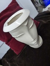 buste céramique signé