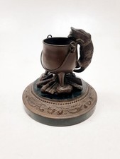 Sculpture chat chaudron - au,