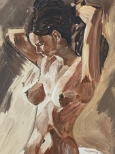 Tableau ancien huile sur toile