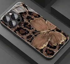 Luxury Gold Butterfly Leopard