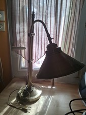 Ancienne Lampe Laiton Articulée