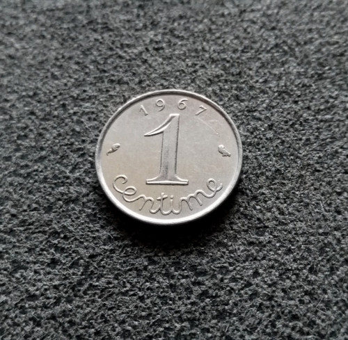 France centime 1967 - france, 1