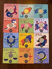 Pièces à choisir - 12 Monnaies de 5 € -Signes du Zodiaque -Collection Astro 2026
