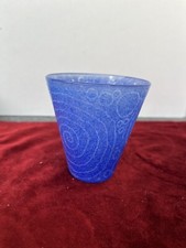 Vase Gobelet En Pâte De Verre