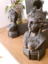 Ancienne Paire De Chenet Tête