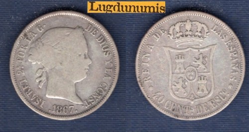 Espagne centimos 1867 - espagne,
