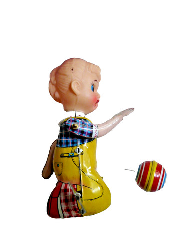 Ancien jouet mecanique - ancien,