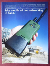 10/2011 PUB ITT RADIO COMMUNICATIONS UHF SYSTEM SATCOM US ARMY ORIGINAL AD