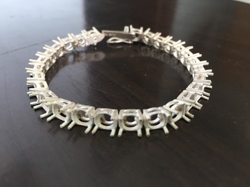 Bracelet tennis rond - rond, 5