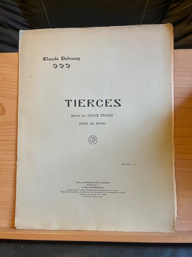 Debussy tierces extrait des - tierces,