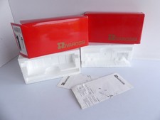 2130 / 2163 RIVAROSSI ITALIE HO 2 BOITES VIDES WAGON CEREALIER GRANIT AUSILIARE