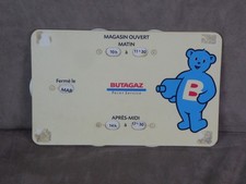 PLAQUE publicitaire: BUTAGAZ