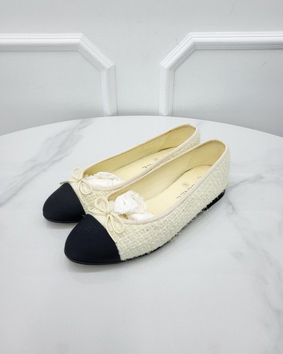 Chanel ballerines tweed - ballerines, en