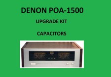Amplificateur stéréo DENON POA-1500 KIT de réparation - tous les condensateurs
