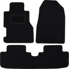 Tapis de sol en velours noir