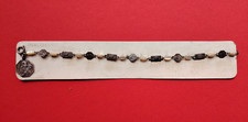 Ancien bracelet dizainier, chapelet Ste Thérèse enfant Jésus Lisieux, religieux