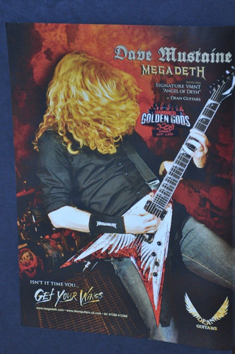 Dave mustaine with - with, dean