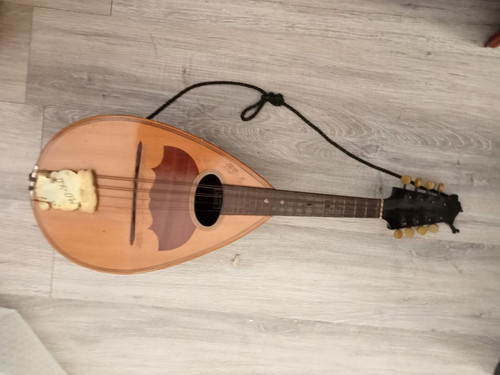 Mandoline signée garelli - mandoline,