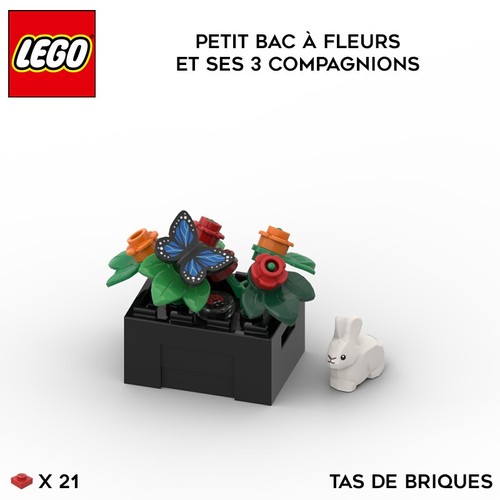 Lego bac fleurs - bac,