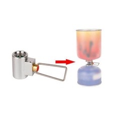 Changeur de bidon de gaz pratique pour réchauds de camping recharge sans effort