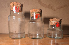 trois pots DUROBOR  vintage