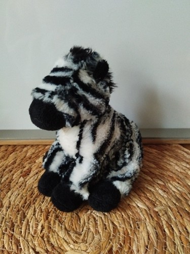 Petite peluche doudou zèbre - petite,