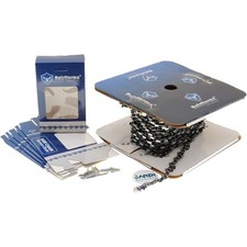 Rouleau de chaîne Semi-Carrée semi-Pro 25 Pieds 3/8LP Jauge 043 (1.1mm)