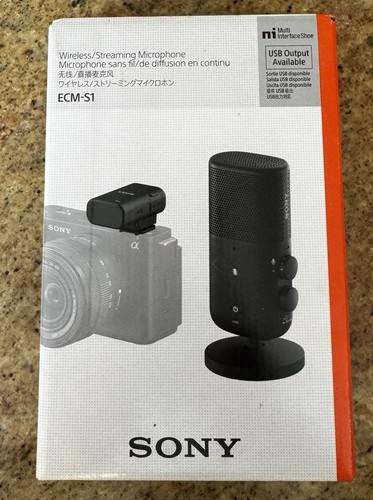 Sony ecm wireless - ecm-s1, streaming