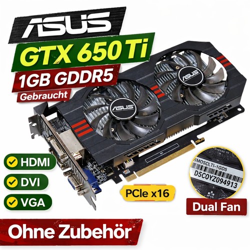 Asus gtx 650 1gb - 🔥,