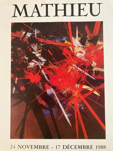 Affiche peinture abstraction - affiche,