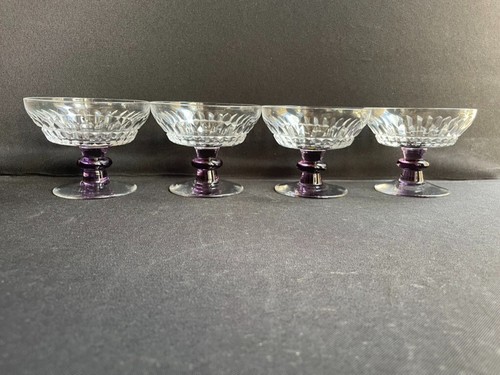 Coupes cristal taillé - 4,