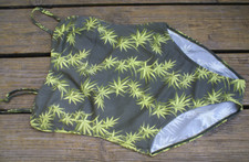 Maillot de bain OLYMPIA vert clair olive taille 38 / S NEUF