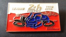INSIGNE METAL/BADGE des 24 H DU MANS 2018 COURSE MOTO /automobile club de  ouest