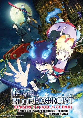Dvd anime blue exorcist - anime, season