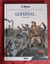 Les grands classiques de la littérature en BD GERMINAL 2 glénat