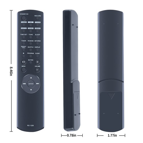 1225 rc1225 remote - rc-1225,