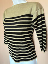 pull marin col bateau manches