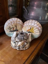 Encrier Porte Lettre Coquillage Ancien