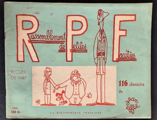 Rare 1947 jean effel - jean,