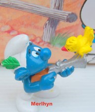 20106 Schtroumpf chasseur smurf puffo pitufo puffi schlumpf schtroumpfetteT rare