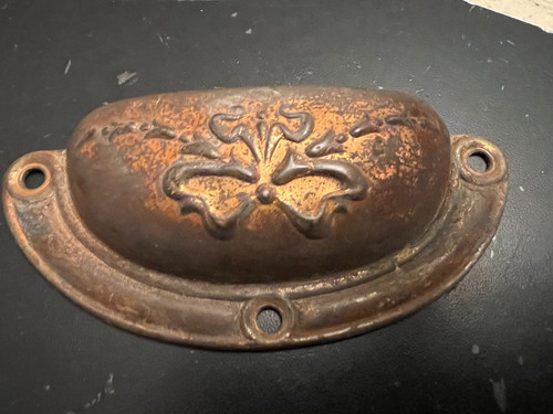 Poignée métal ancien - poignée,