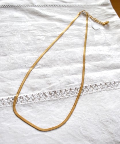 Collier maille miroir - , en