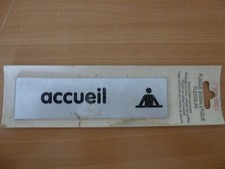 PLAQUE SIGNALÉTIQUE PLEXIGLAS