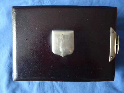 Album photo ancien vide - album, pour